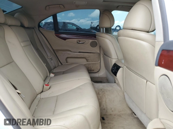 2008 Lexus LS 460 with VIN JTHBL46F185079145, listed as a Copart auction lot 54486555 with 218,237 mi miles and Clean Title. Bid and sale history available at DreamBid. Image 10.