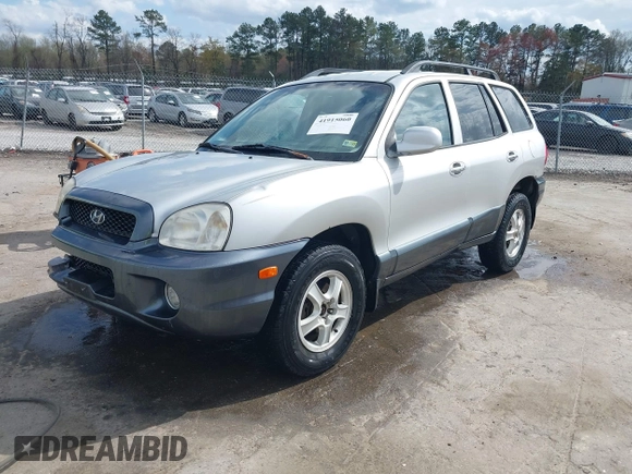 2002 Hyundai Santa Fe GLS with VIN KM8SC73D62U209998, listed as a IAAI auction lot 41915060 with 228,451 mi miles. Bid and sale history available at carsss.com. Image 17.