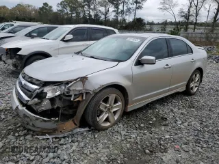 2010 Ford Fusion SPORT with VIN 3FAHP0KC6AR192215, listed as a Copart auction lot 50125045 with 132,125 mi miles and Salvage Title. Bid and sale history available at carsss.com. Image 1.