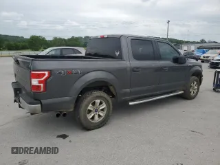 2019 Ford F-150 XL with VIN 1FTEW1E59KKC05144, listed as a Copart auction lot 55276905 with 187,448 mi miles and Clean Title. Bid and sale history available at carsss.com. Image 3.