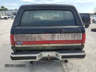 1988 Ford Bronco Custom with VIN 1FMEU15H4JLA87668, listed as a Copart auction lot 71630614 with 76,473 mi miles and Clean Title. Bid and sale history available at carsss.com. Image 6.