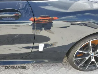 2024 BMW 8 Series 840i with VIN WBADZ2C01RCP02318, listed as a Copart auction lot 75261724 with 4,357 mi miles and Salvage Title. Bid and sale history available at carsss.com. Image 12.