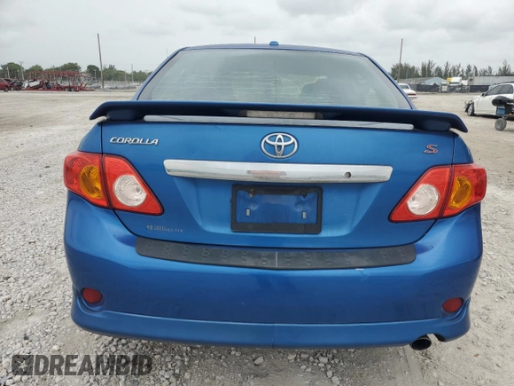 2010 Toyota Corolla with VIN 2T1BU4EE7AC271427, listed as a Copart auction lot 60017055 with 268,453 mi miles and Clean title. Bid and sale history available at DreamBid. Image 6.