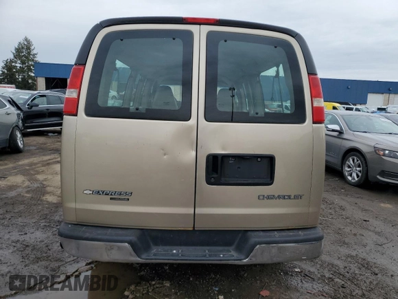 2006 Chevrolet Express Passenger with VIN 1GAHG39U561269015, listed as a Copart auction lot 46694605 with 91,316 mi miles and Clean title. Bid and sale history available at DreamBid. Image 6.