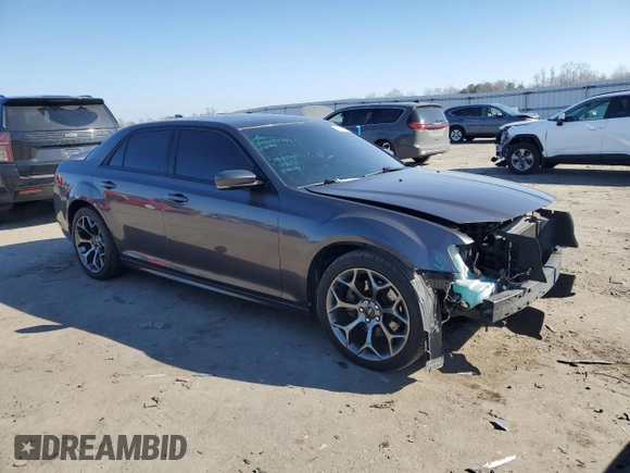 2015 Chrysler 300 S with VIN 2C3CCABT9FH736087, listed as a Copart auction lot 43992515 with 107,954 mi miles and Salvage Title. Bid and sale history available at DreamBid. Image 4.