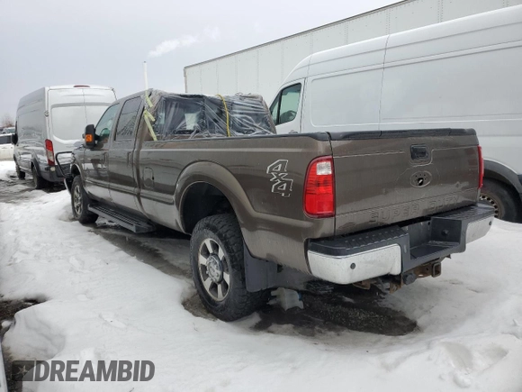 2015 Ford F-350 Platinum with VIN 1FT8W3BT9FEC93645, listed as a Copart auction lot 43228495 with 297,736 mi miles and Salvage Title. Bid and sale history available at DreamBid. Image 2.