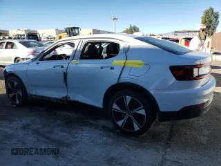 2023 Polestar 2 with VIN YSMED3KA6PL145610, listed as a Copart auction lot 79891554 with 44,355 mi miles and Clean Title. Bid and sale history available at carsss.com. Image 2.