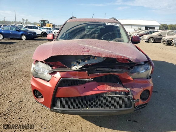 2011 Mitsubishi Outlander ES with VIN JA4AS2AW5BU034308, listed as a Copart auction lot 71497904 with 183,204 mi miles and Salvage Title. Bid and sale history available at carsss.com. Image 5.
