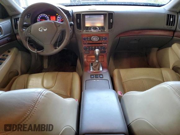2007 Infiniti G35 G35x with VIN JNKBV61F77M819783, listed as a Copart auction lot 70430464 with 84,503 mi miles and Salvage Title. Bid and sale history available at DreamBid. Image 8.