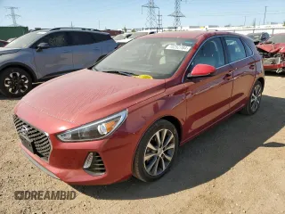 2018 Hyundai Elantra GT with VIN KMHH35LE2JU038690, listed as a Copart auction lot 70252784 with 41,710 mi miles and Salvage Title. Bid and sale history available at carsss.com. Image 1.