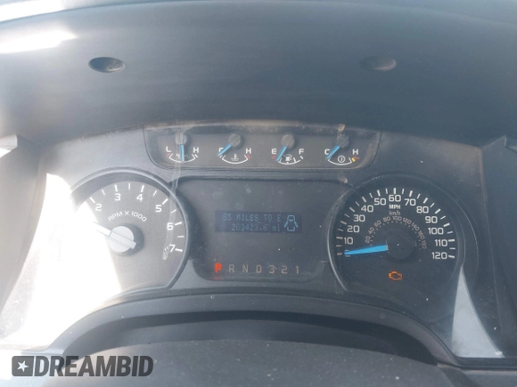 2014 Ford F-150 XL with VIN 1FTFW1EF5EKE45762, listed as a IAAI auction lot 41762773 with 203,423 mi miles. Bid and sale history available at carsss.com. Image 7.