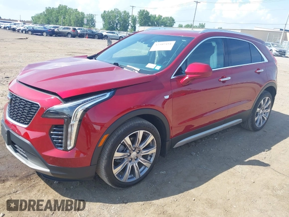 2020 Cadillac XT4 AWD Premium Luxury with VIN 1GYFZDR41LF081454, listed as a IAAI auction lot 42589451 with 40,298 mi miles and . Bid and sale history available at DreamBid. Image 18.