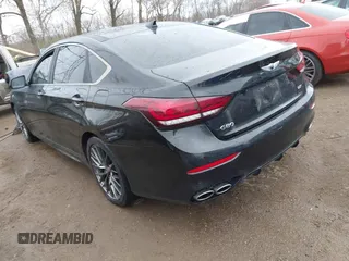 2019 Genesis G80 Sport with VIN KMTFN4JB9KU321079, listed as a IAAI auction lot 41822859 with 71,001 mi miles and . Bid and sale history available at carsss.com. Image 3.