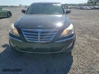 2012 Hyundai Genesis 4.6L with VIN KMHGC4DF3CU198755, listed as a Copart auction lot 50703025 with 91,427 mi miles and Salvage Title. Bid and sale history available at carsss.com. Image 11.