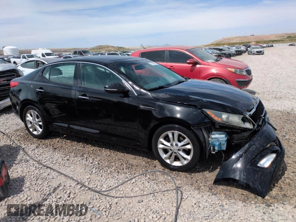 2013 Kia Optima EX with VIN 5XXGN4A71DG119487, listed as a Copart auction lot 53202035 with 208,108 mi miles and Salvage Title. Bid and sale history available at carsss.com. Image 4.