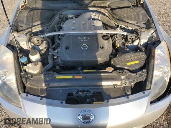 2004 Nissan 350Z Touring with VIN JN1AZ34E44T052451, listed as a Copart auction lot 69449994 with 140,524 mi miles and Salvage Title. Bid and sale history available at carsss.com. Image 11.