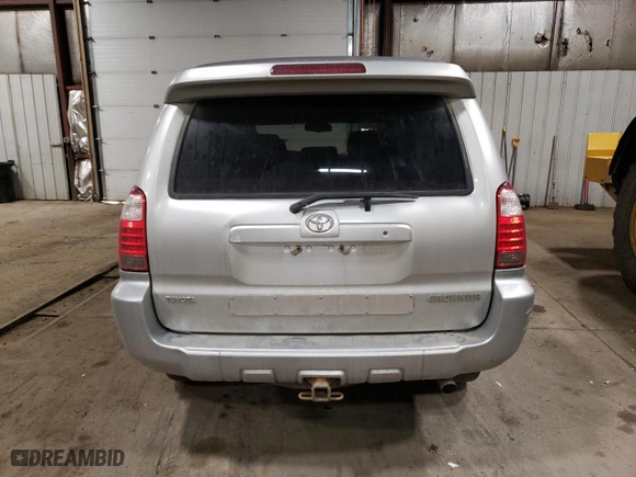 2007 Toyota 4Runner SR5 with VIN JTEBU14R678097854, listed as a Copart auction lot 50805655 with 149,242 mi miles and Salvage Title. Bid and sale history available at carsss.com. Image 6.
