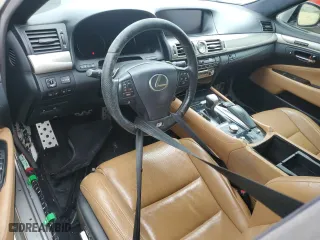 2014 Lexus LS 460 with VIN JTHBL5EF1E5131165, listed as a Copart auction lot 74124094 with 0 mi miles and Salvage Title. Bid and sale history available at carsss.com. Image 8.
