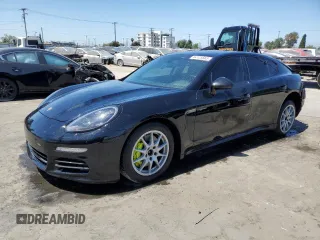 2014 Porsche Panamera S E-Hybrid with VIN WP0AD2A74EL044279, listed as a Copart auction lot 64125565 with 90,650 mi miles and Salvage title. Bid and sale history available at DreamBid. Image 1.