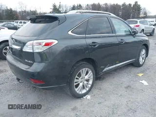 2010 Lexus RX 450h with VIN JTJBC1BA2A2012827, listed as a IAAI auction lot 41101091 with 236,669 mi miles and . Bid and sale history available at DreamBid. Image 4.