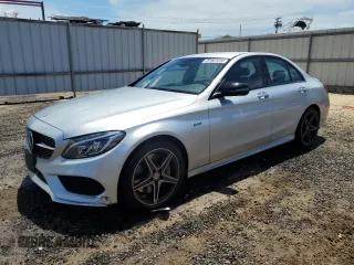 2016 Mercedes-Benz C 450 AMG with VIN 55SWF6EB7GU132835, listed as a Copart auction lot 54078565 with 25,803 mi miles and Clean title. Bid and sale history available at DreamBid. Image 1.