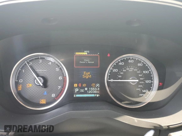 2023 Subaru Forester Touring z VIN JF2SKARC5PH522318, wystawiony jako Copart lot #63442695 z przebiegiem 12 038 mil mil oraz Szkoda całkowita • Salvage title. Historia ofert i sprzedaży dostępna na DreamBid. Obrazek 9.