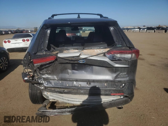2021 Toyota RAV4 Hybrid XSE z VIN 4T3E6RFV9MU041188, wystawiony jako Copart lot #52697145 z przebiegiem 95 115 mil mil oraz Szkoda całkowita • Salvage title. Historia ofert i sprzedaży dostępna na DreamBid. Obrazek 6.