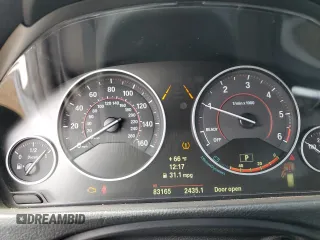 2014 BMW 3 Series 328d xDrive with VIN WBA3K5C59EK300009, listed as a Copart auction lot 54198815 with 83,165 mi miles and Salvage title. Bid and sale history available at DreamBid. Image 9.