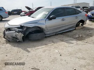 2023 Honda Civic Sport with VIN 2HGFE2F56PH516221, listed as a Copart auction lot 56872895 with 39,721 mi miles and Salvage title. Bid and sale history available at DreamBid. Image 1.