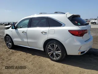 2019 Acura MDX Sport Hybrid w/Technology Pkg with VIN 5J8YD7H52KL001962, listed as a Copart auction lot 76631754 with 43,169 mi miles and Salvage Title. Bid and sale history available at carsss.com. Image 2.