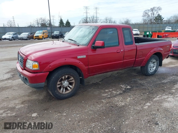 2009 Ford Ranger XLT with VIN 1FTZR45E69PA36126, listed as a IAAI auction lot 41822439 with 160,947 mi miles. Bid and sale history available at carsss.com. Image 17.