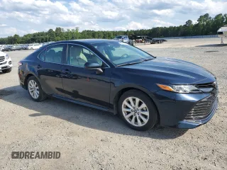 2018 Toyota Camry LE with VIN 4T1B11HK0JU565596, listed as a Copart auction lot 60219235 with 9,809 mi miles and Salvage title. Bid and sale history available at DreamBid. Image 4.