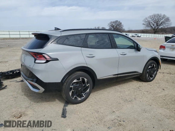 2025 Kia Sportage SX-Prestige с VIN 5XYK5CDF8SG261397, выставлен на аукционе Copart как лот 49309335 с пробегом 6 314 миль миль и Списание • Salvage title. История ставок и продаж доступна на DreamBid. Изображение 3.