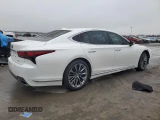 2022 Lexus LS with VIN JTHD51FF7N5015883, listed as a Copart auction lot 45516195 with 20,683 mi miles and Salvage Title. Bid and sale history available at carsss.com. Image 3.