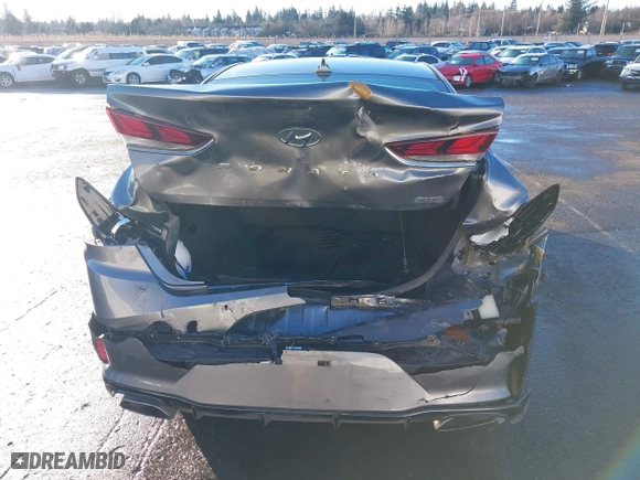 2019 Hyundai Sonata Sport with VIN 5NPE34AFXKH800205, listed as a IAAI auction lot 41227546 with 82,850 mi miles. Bid and sale history available at carsss.com. Image 16.