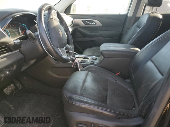 2018 Chevrolet Traverse LT Leather with VIN 1GNEVHKW7JJ160015, listed as a Copart auction lot 45685755 with 80,569 mi miles and Salvage Title. Bid and sale history available at carsss.com. Image 7.