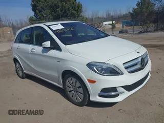 2017 Mercedes-Benz B Electric Drive with VIN WDDVP9ABXHJ016806, listed as a IAAI auction lot 41808836 with 47,325 mi miles and . Bid and sale history available at DreamBid. Image 1.