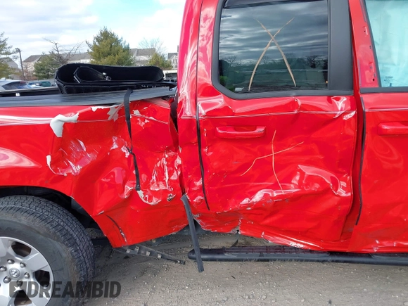 2020 Ram 1500 Big Horn with VIN 1C6SRFBT5LN175643, listed as a IAAI auction lot 41288854 with 56,732 mi miles. Bid and sale history available at carsss.com. Image 6.