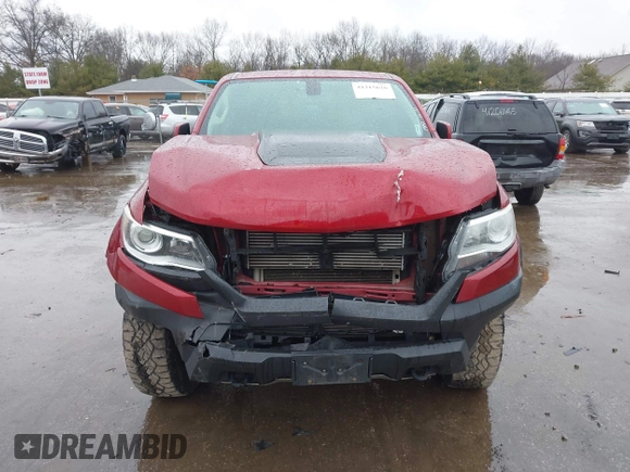 2018 Chevrolet Colorado 4WD ZR2 with VIN 1GCPTEE16J1138755, listed as a IAAI auction lot 41215626 with 118,661 mi miles. Bid and sale history available at carsss.com. Image 12.