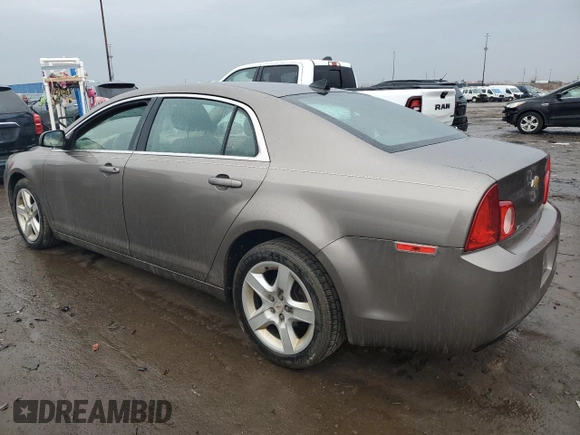2012 Chevrolet Malibu 1LS with VIN 1G1ZB5E05CF291760, listed as a Copart auction lot 47405595 with 163,777 mi miles and Clean Title. Bid and sale history available at DreamBid. Image 2.