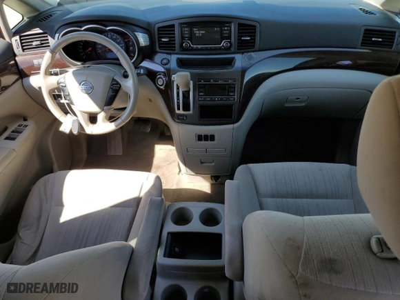 2017 Nissan Quest SV with VIN JN8AE2KP2H9170111, listed as a Copart auction lot 50261145 with 192,786 mi miles and Salvage Title. Bid and sale history available at carsss.com. Image 8.