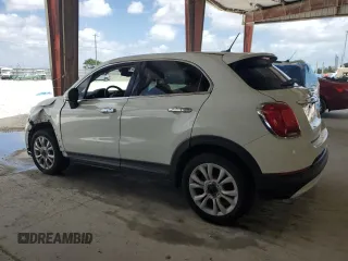 2016 FIAT 500X Lounge z VIN ZFBCFXDT2GP397059, wystawiony jako Copart lot #54349335 z przebiegiem 105 642 mil mil oraz Szkoda całkowita • Salvage title. Historia ofert i sprzedaży dostępna na DreamBid. Obrazek 2.