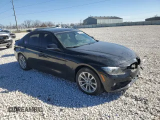 2016 BMW 3 Series 320i with VIN WBA8A9C50GK618538, listed as a Copart auction lot 88373835 with 0 mi miles and Salvage Title. Bid and sale history available at carsss.com. Image 4.