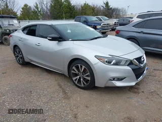 2016 Nissan Maxima SL with VIN 1N4AA6AP4GC383276, listed as a IAAI auction lot 41599834 with 47,098 mi miles and . Bid and sale history available at DreamBid. Image 1.