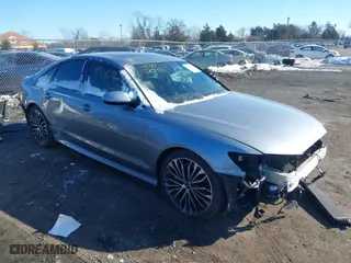 2017 Audi A6 Premium Plus with VIN WAUF2AFC4HN037379, listed as a IAAI auction lot 41302046 with 95,675 mi miles. Bid and sale history available at carsss.com. Image 1.