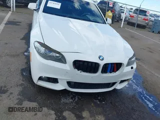 2013 BMW 5 Series 550i with VIN WBAFR9C55DDX79824, listed as a IAAI auction lot 41703036 with 107,166 mi miles and . Bid and sale history available at carsss.com. Image 6.