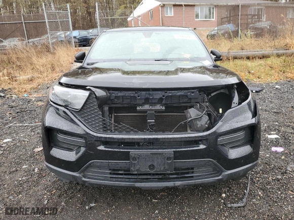 2020 Ford Police Interceptor Utility with VIN 1FM5K8AB8LGD00228, listed as a Copart auction lot 52866225 with 161,821 mi miles and Clean Title. Bid and sale history available at carsss.com. Image 5.