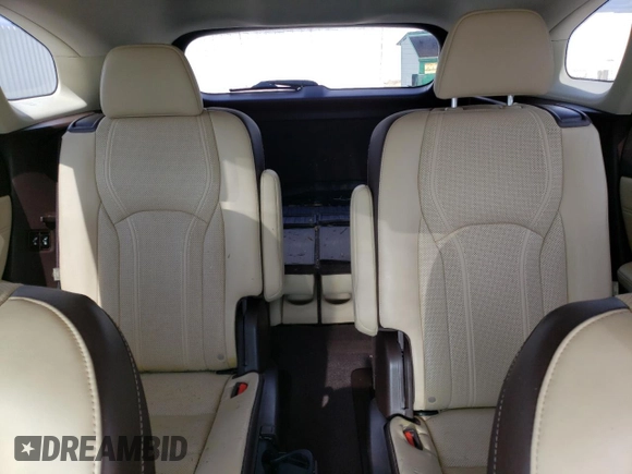 2018 Lexus RX 350L Premium with VIN JTJDZKCA1J2009350, listed as a Copart auction lot 52757225 with Not provided miles and Non repairable. Bid and sale history available at DreamBid. Image 10.