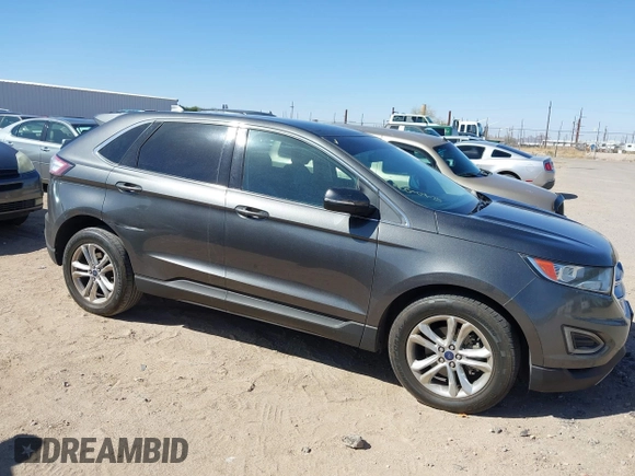 2016 Ford Edge SEL with VIN 2FMPK3J96GBC37586, listed as a IAAI auction lot 41726415 with 190,533 mi miles. Bid and sale history available at carsss.com. Image 6.