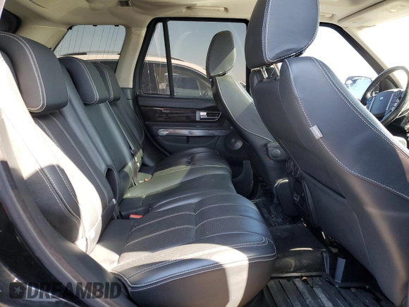 2010 Land Rover Range Rover Sport HSE LUX with VIN SALSK2D44AA238014, listed as a Copart auction lot 52089785 with 172,675 mi miles and Salvage Title. Bid and sale history available at carsss.com. Image 10.